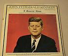 John Fitzgerald Kennedy, A memorial album LP (Higlights of speeches 
