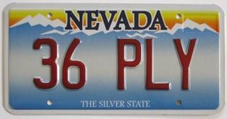 36 PLY Metal Novelty Plate for Your 1936 Plymouth