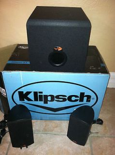 Klipsch   ProMedia 2.1 Speaker System (3 Piece)   Black COMPUTER