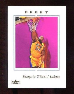 2003 04 Fleer Avant #48 Shaquille ONeal Lakers