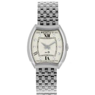 Bedat & Co. Womens 304.011.109 No.3 Diamond Quartz Watch Watches 