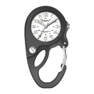 Dakota Watch Company Magnifier Clip Watch (Black 