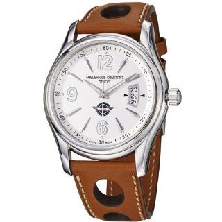 Frederique Constant Mens FC303HS6B6 Healey Tan Leather Strap Watch 