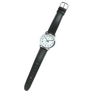 Mens Indiglo Easy Reader, Blk Watches 