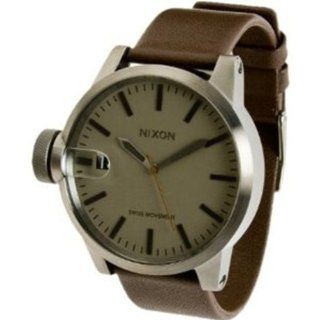 Nixon Chronicle Watch   Mens All Gunmetal/Brown/Taupe, One Size 