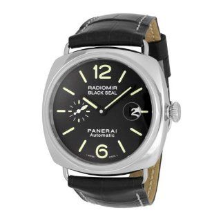 Panerai Mens PAM00287 Radiomir Black Seal Black Dial Watch Watches 