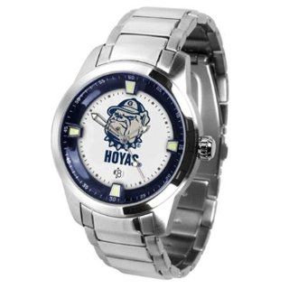   University Hoyas NCAA Mens Titan Steel Watch