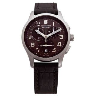 Victorinox Swiss Army Mens 241297 Alliance Brown Dial Watch Watches 