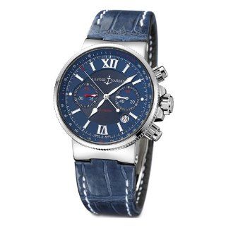 Ulysse Nardin Mens 353 66/323 Maxi Marine Chronograph Watch Watches 