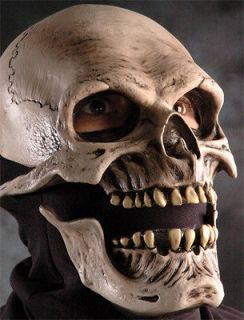 Zagone Studios Death Skull Full Motion Latex Mask Halloween Accessory 