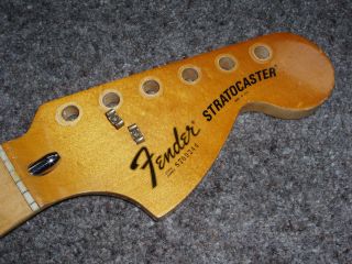 1977 Vintage Fender USA Maple Stratocaster Neck Strat Serial Number 