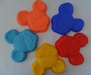   Mickey Minnie Mouse Silicone Cake Chocolate Soap Candle Pan Mold Tray