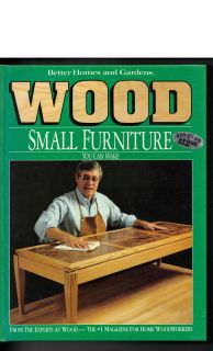   Homes and Gardens Wood Small Furniture You Can Make (1991, Hardcover