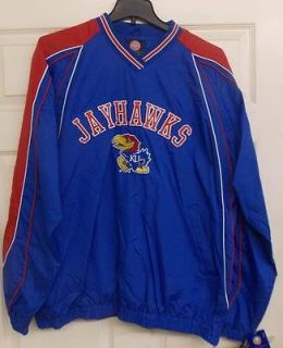 Kansas Jayhaws GIII Sports by Carl Banks Jacket Pullover Sweathshirt 