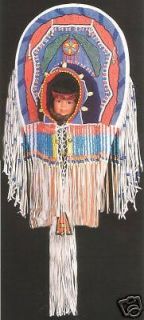 NATIVE AMERICAN CRADLE BOARD IV INDIAN DOLL TIMELESS