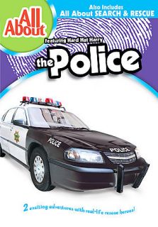 All About POLICE CARS /ALL ABOUT SEARCH AND RESCUE EDUCATIONAL DVD 