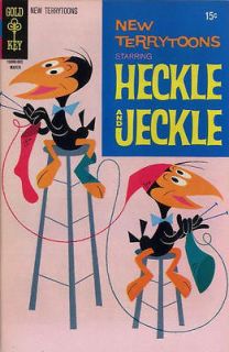 NEW TERRYTOONS #7 Good, Heckle and Jeckle, Gold Key Comics 1970