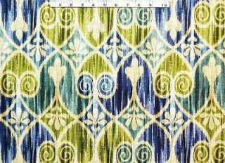 Williamsburg SHERATON IKAT CAPRI Upholstery Drapery Fabric