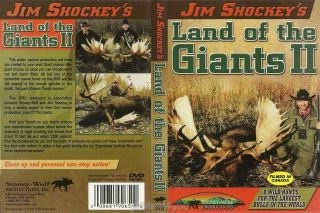Jim Shockey Land of the Giants II Moose Bull Hunting DVD NEW