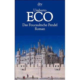 Das Foucaultsche Pendel Roman  Umberto Eco, Burkhart 