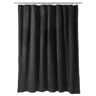 Target Home™ Shower Curtain   Black Crinkle (72x72) product details 