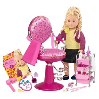 Our Generation Hair Grow Doll and Salon Set product details page