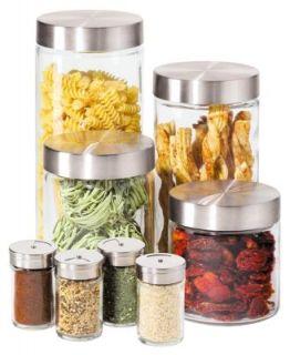 Martha Stewart Collection Glass Food Storage Containers, Set of 4 