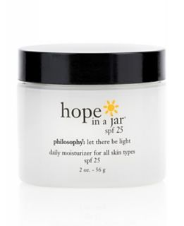 philosophy hope in a jar SPF 25, 2 oz.   Skin Care   Beautys