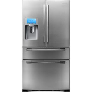 Shop Samsung 28 cu ft 4 Door French Door Refrigerator (Stainless Steel 