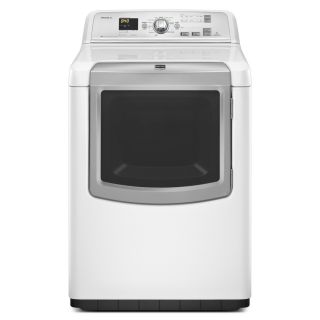 Shop Maytag Bravos XL 7.3 cu ft Electric Dryer (White) at Lowes