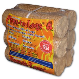 Shop PRES TO LOG 6 Pack 5 Lb. Fireplace Log at Lowes