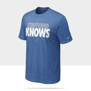  Nike Player Knows (NFL Lions / Matthew Stafford) Mens T 