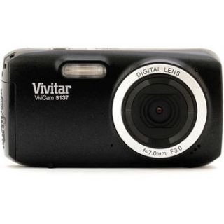 Vivitar 16.1Mp ViviCam S137 Digital Camera VS137 BLK BOX INT B&H