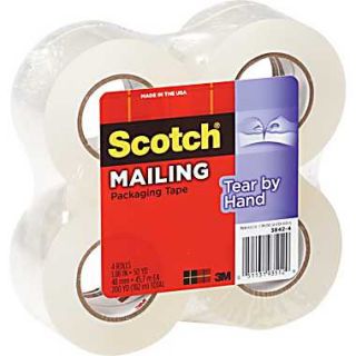 Scotch® Tear By Hand Packaging Tape  