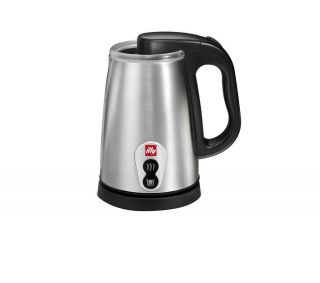 ILLY Electric Milk Frother   Stainless steel  Pixmania UK