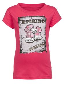 Converse MISSING   T Shirt print   rasberry   Zalando.de