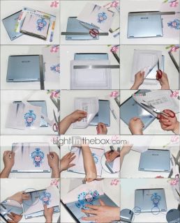 Laptop Notebook Cover Protective Skin Sticker(SMQ2387)   USD $ 7.30