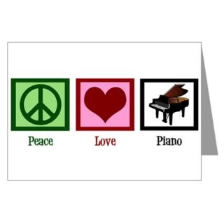 Beautiful Piano Gifts  Beautiful Piano Greeting Cards  Peace Love 