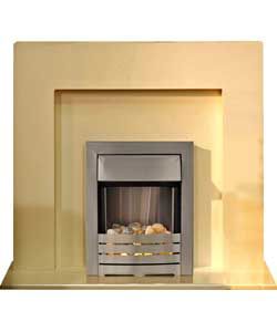 Adam Miami Ivory Electric Fire Suite