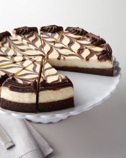Marble Truffle Cheesecake   The Horchow Collection