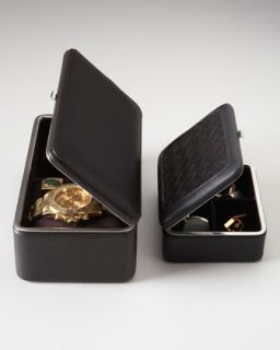 Hammann Mens Leather Jewelry Cases   The Horchow Collection