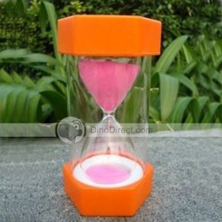 Wholesale Plastic Glass Funnel Children 30 Minutes Hourglass 