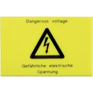 Warnschilder für Geräteklemmen G 5 Phoenix Contact Gelb im Conrad 