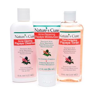 Buy Natures Cure Anti Acne Papaya Skin Care System & More  drugstore 