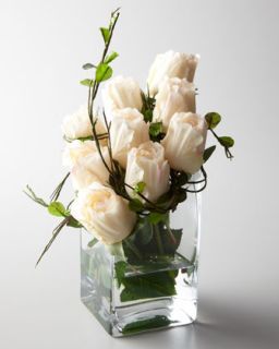 Florence De Dampierre The Perfect Rose Faux Floral Arrangement   The 