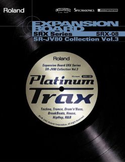 Roland SRX 08 Platinum Trax Expansion Board  Musicians Friend