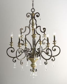 Nine Light Treviso Chandelier   The Horchow Collection
