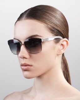 Squared Metal Sunglasses   