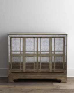 Prescott Mirrored Console   The Horchow Collection