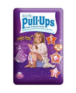 Huggies® Pull Ups® Disney Princesses Night Time Girl Size 5 12 Potty 